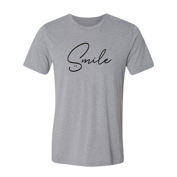 SMILE Unisex Short Sleeve Tee - creativitees.store